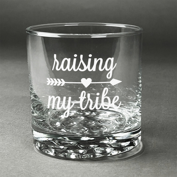 Custom Tribe Quotes Whiskey Glass - Engraved