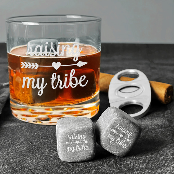 Tribe Quotes Whiskey Stones - Set of 3 - In Context
