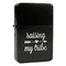 Tribe Quotes Windproof Lighters - Black - Front/Main