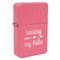Tribe Quotes Windproof Lighters - Pink - Front/Main