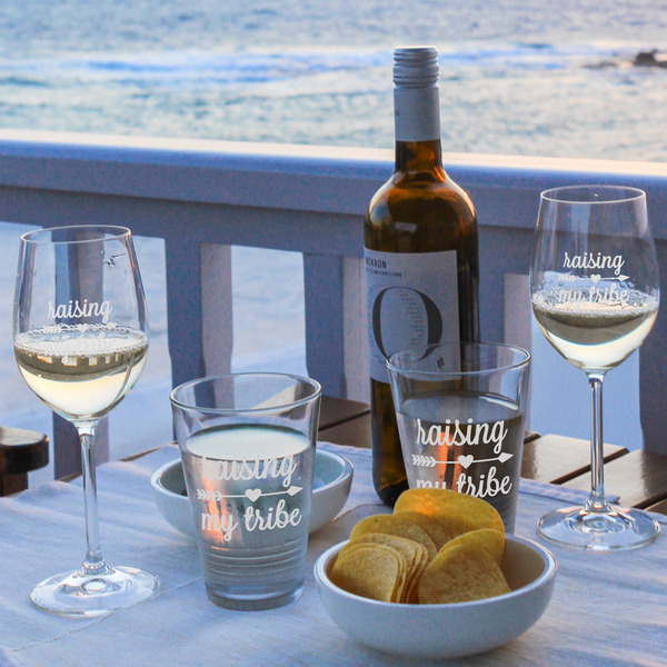 Tribe Quotes Wine Glasses - Lifestyle (UPDATE)