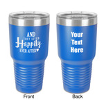 Wedding Quotes and Sayings 30 oz Stainless Steel Tumbler - Royal Blue - Double-Sided