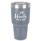 Wedding Quotes and Sayings 30 oz Stainless Steel Tumbler - Grey - Single-Sided