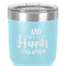Wedding Quotes and Sayings 30 oz Stainless Steel Ringneck Tumbler - Teal - Close Up