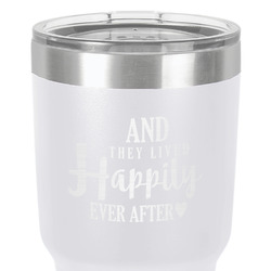 Wedding Quotes and Sayings 30 oz Stainless Steel Tumbler - White - Single-Sided
