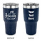 Wedding Quotes and Sayings 30 oz Stainless Steel Tumbler - Navy - Double Sided