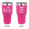 Wedding Quotes and Sayings 30 oz Stainless Steel Ringneck Tumblers - Pink - Double Sided - APPROVAL
