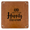 Wedding Quotes and Sayings 9" x 9" Leatherette Snap Up Tray - APPROVAL (FLAT)