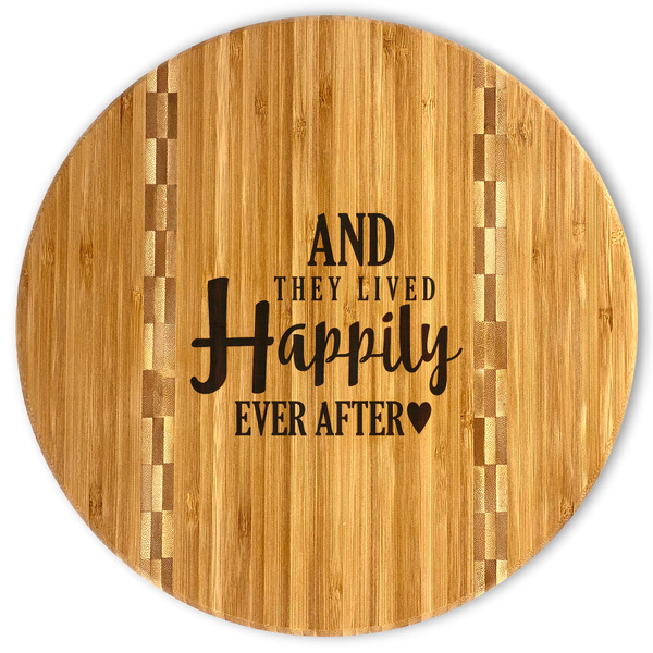 Custom Wedding Quotes and Sayings Bamboo Cutting Board
