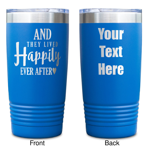 Wedding Quotes and Sayings Blue Polar Camel Tumbler - 20oz - Double Sided - Approval