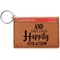 Wedding Quotes and Sayings Leatherette Keychain ID Holder