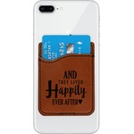 Wedding Quotes and Sayings Leatherette Phone Wallet