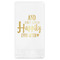 Wedding Quotes and Sayings Foil Stamped Guest Napkins - Front View
