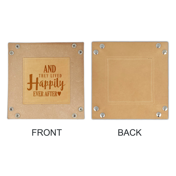 Wedding Quotes and Sayings Genuine Leather Valet Trays - APPROVAL