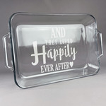 Wedding Quotes and Sayings Glass Baking and Cake Dish