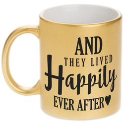 Wedding Quotes and Sayings Metallic Mug