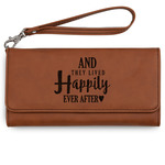 Wedding Quotes and Sayings Ladies Leatherette Wallet - Laser Engraved