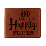 Wedding Quotes and Sayings Leatherette Bifold Wallet