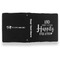 Wedding Quotes and Sayings Leather Binder - 1" - Black- Back Spine Front View