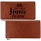 Wedding Quotes and Sayings Leather Checkbook Holder Front and Back Single Sided - Apvl