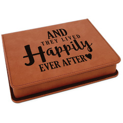 Wedding Quotes and Sayings Leatherette 4-Piece Wine Tool Set