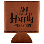 Wedding Quotes and Sayings Leatherette Can Sleeve