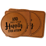 Wedding Quotes and Sayings Faux Leather Iron On Patch