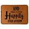 Wedding Quotes and Sayings Leatherette Patches - Rectangle