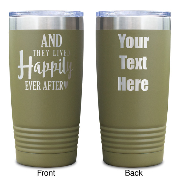 Wedding Quotes and Sayings Olive Polar Camel Tumbler - 20oz - Double Sided - Approval
