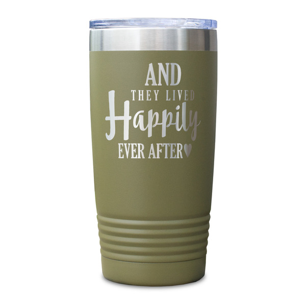 Wedding Quotes and Sayings Olive Polar Camel Tumbler - 20oz - Single Sided - Approval