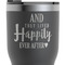 Wedding Quotes and Sayings RTIC Tumbler - Black - Close Up