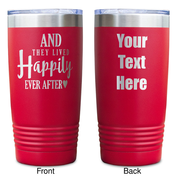 Wedding Quotes and Sayings Red Polar Camel Tumbler - 20oz - Double Sided - Approval