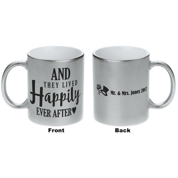 Wedding Quotes and Sayings Silver Mug - Approval
