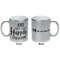Wedding Quotes and Sayings Silver Mug - Approval
