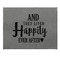 Wedding Quotes and Sayings Small Engraved Gift Box with Leather Lid - Approval