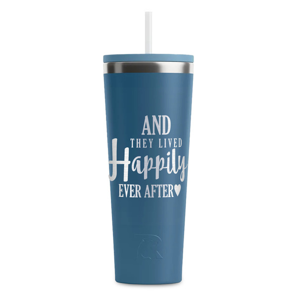 Custom Wedding Quotes and Sayings RTIC Everyday Tumbler with Straw - 28oz