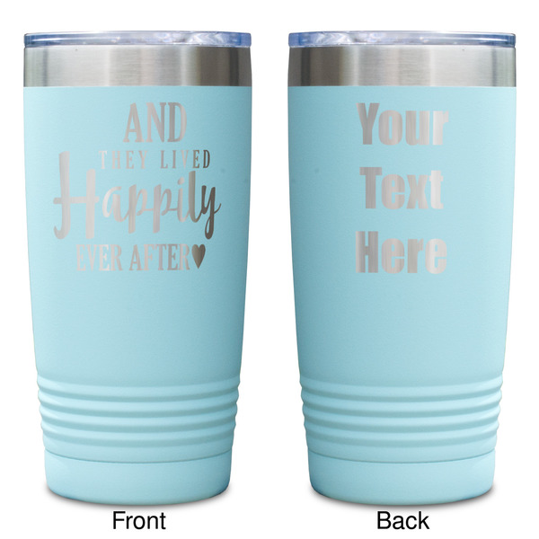 Wedding Quotes and Sayings Teal Polar Camel Tumbler - 20oz -Double Sided - Approval