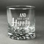 Wedding Quotes and Sayings Whiskey Glass (Single)