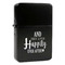 Wedding Quotes and Sayings Windproof Lighters - Black - Front/Main