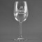 Wedding Quotes and Sayings Wine Glass - Main/Approval
