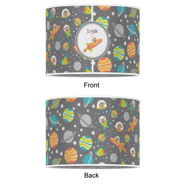 Space Explorer 12" Drum Lampshade - APPROVAL (Poly Film)