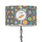 Space Explorer 12" Drum Lampshade - ON STAND (Poly Film)