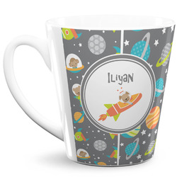 Space Explorer 12 Oz Latte Mug (Personalized)