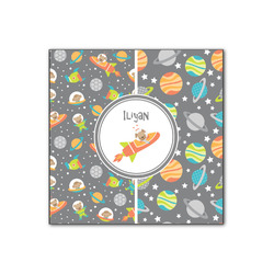 Space Explorer Wood Print - 12x12 (Personalized)