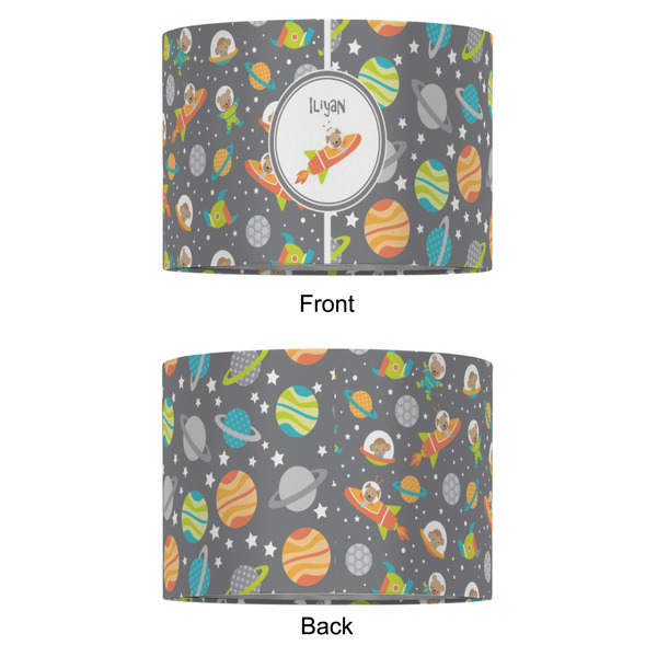 Space Explorer 16" Drum Lampshade - APPROVAL (Fabric)