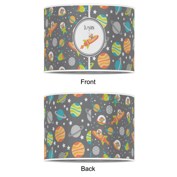 Space Explorer 16" Drum Lampshade - APPROVAL (Poly Film)
