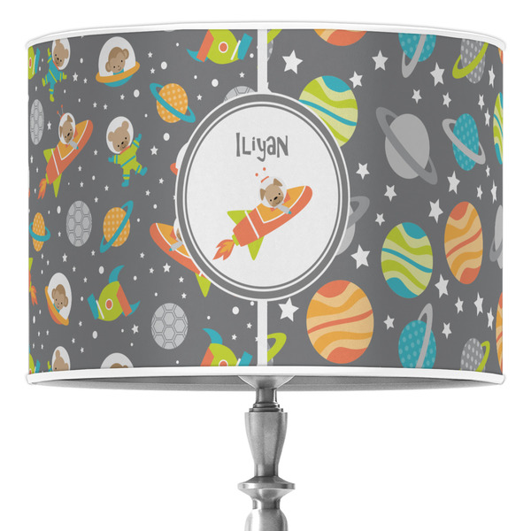 Custom Space Explorer Drum Lamp Shade (Personalized)
