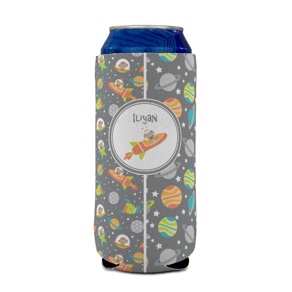 Space Explorer 16oz Can Sleeve - FRONT (on can)