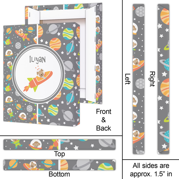 Space Explorer 16x20 - Canvas Print - Approval