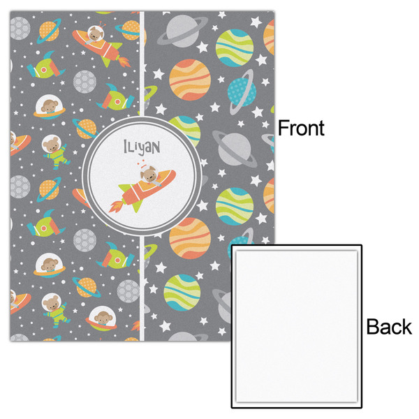 Space Explorer 16x20 - Matte Poster - Front & Back